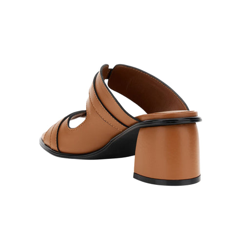 Cafènoir Sandali Sandali frate Donna effetto pelle con doppia fibbia 36 P26-CAFENOIRC1MA9955-N001-36 - Francavilla Moda