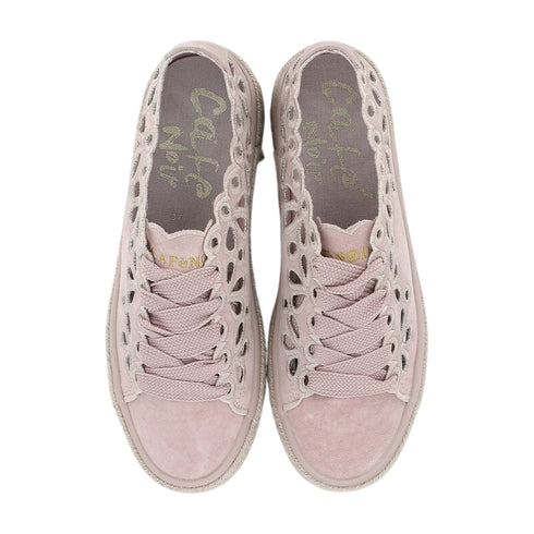 Cafènoir Sneakers Sneakers Donna in pelle con ricamo 36 - Francavilla Moda