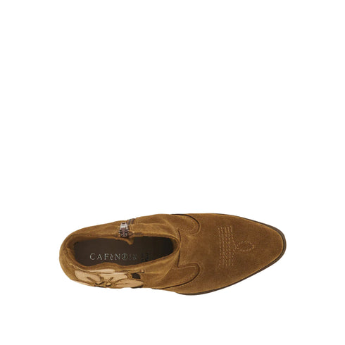 Cafènoir Stivaletto Stivaletto Donna scamosciato traforato con fiori 36 - Francavilla Moda