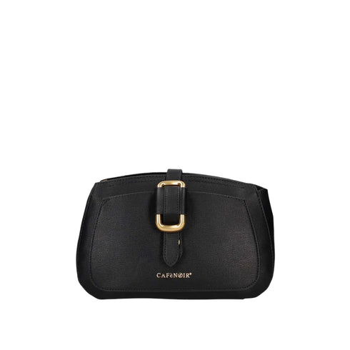 CAFENOIR Tracolla Tracolla effetto pelle saffiano con passante in metallo UNI A25-CAFENOIRC3WF0916-N001-UNI - Francavilla Moda
