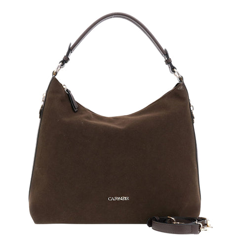 CafèNoire Borsa a spalla Borsa Donna a spalla effetto suede UNI A25-CAFENOIRC3YB0904-M012-UNI - Francavilla Moda
