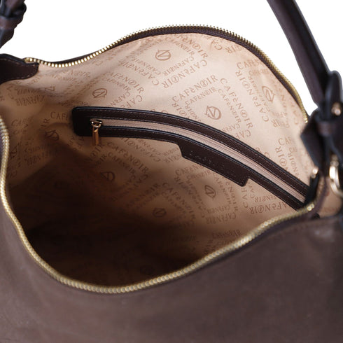 CafèNoire Borsa a spalla Borsa Donna a spalla effetto suede UNI A25-CAFENOIRC3YB0904-M012-UNI - Francavilla Moda