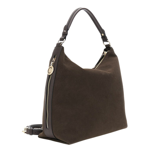 CafèNoire Borsa a spalla Borsa Donna a spalla effetto suede UNI A25-CAFENOIRC3YB0904-M012-UNI - Francavilla Moda