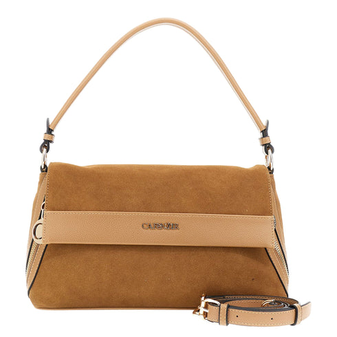 CafèNoire Borsa a spalla Borsa Donna con zip laterali UNI - Francavilla Moda