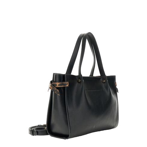 CafèNoire Borsa a spalla Borsa Donna media dettagli animalier UNI - Francavilla Moda