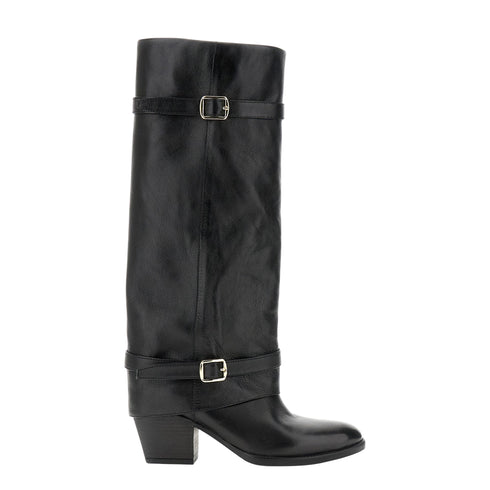 CafèNoire Stivale Stivale Donna a punta con risvolto 36 A25-CAFENOIRC1MA1004-N001-36 - Francavilla Moda