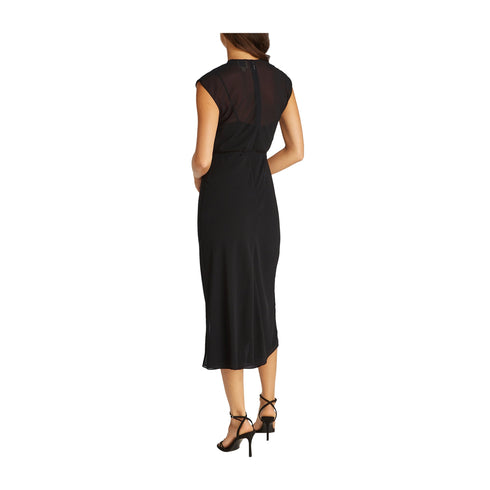 Calvin Klein Abito midi Abito Donna in georgette slim fit 34 - Francavilla Moda