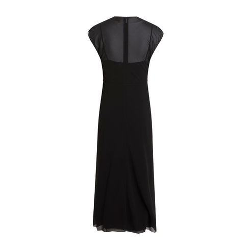 Calvin Klein Abito midi Abito Donna in georgette slim fit 34 - Francavilla Moda