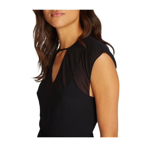 Calvin Klein Abito midi Abito Donna in georgette slim fit 34 - Francavilla Moda