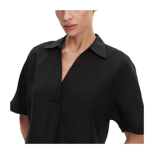 Calvin Klein Abito corto Abito Donna Linen Blend SS 34 - Francavilla Moda