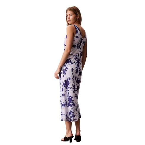 Calvin Klein Abito sm Abito sm Donna stampato in chiffon XS - Francavilla Moda