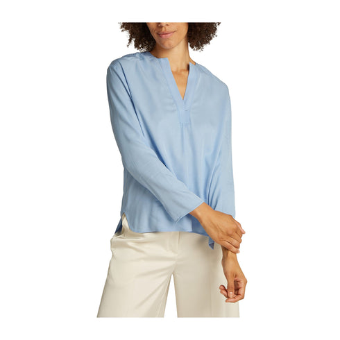 Calvin Klein Blusa Blusa Donna in twill a tinta unita 34 - Francavilla Moda