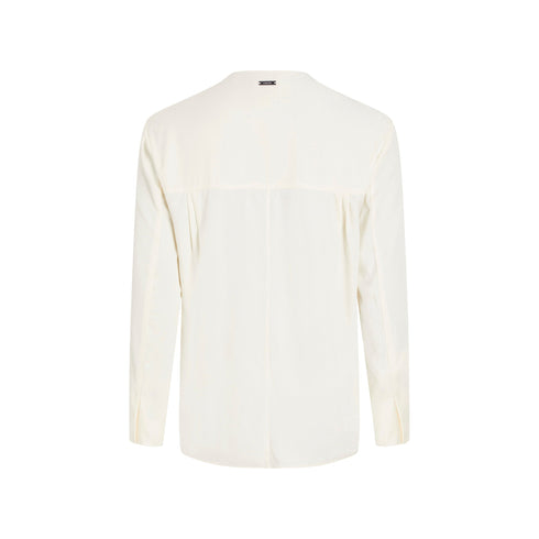 Calvin Klein Blusa Blusa Donna in twill a tinta unita 34 P25 - CALVIN KLEINK208083 - YAC - 34 - Francavilla Moda