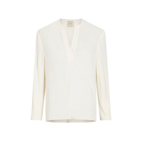 Calvin Klein Blusa Blusa Donna in twill a tinta unita 34 P25 - CALVIN KLEINK208083 - YAC - 34 - Francavilla Moda