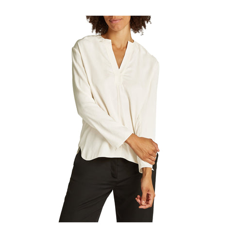 Calvin Klein Blusa Blusa Donna in twill a tinta unita 34 P25 - CALVIN KLEINK208083 - YAC - 34 - Francavilla Moda