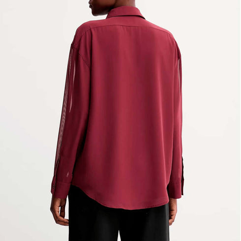 Calvin Klein Camicia casual Camicia con maniche arrotolate XS - Francavilla Moda