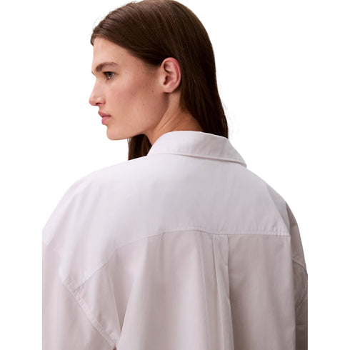 Calvin Klein Camicia ml Camicia Donna cropped oversize XS - Francavilla Moda