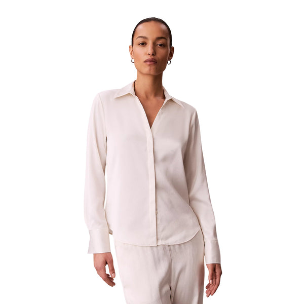 Calvin Klein Camicia ml Camicia ml Donna aderente in satin XS P26-CALVIN KLEINLV044F129G-YAS-XS - Francavilla Moda