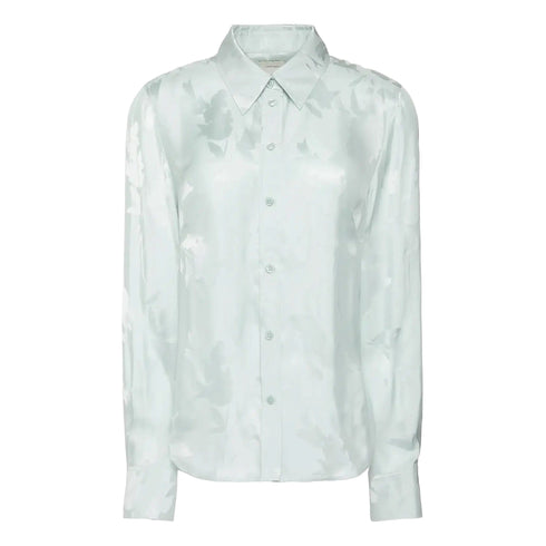Calvin Klein Camicia Camicia Slim Donna in viscosa jacquard XS - Francavilla Moda