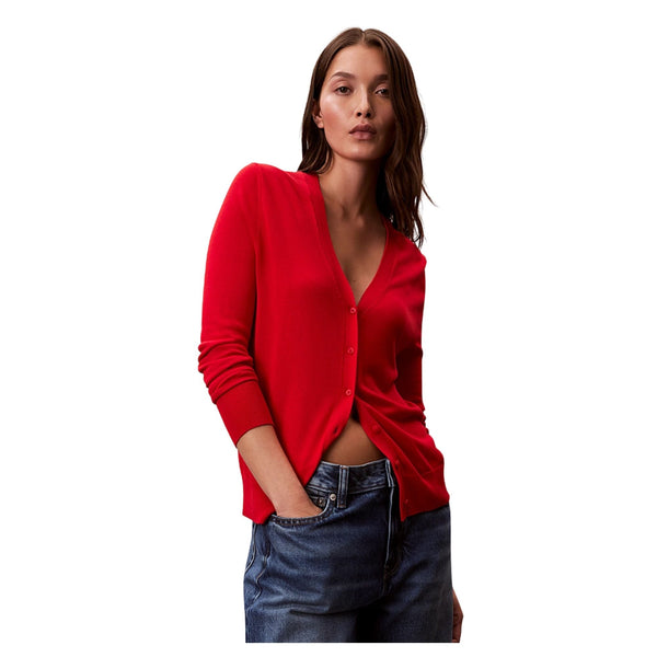 Calvin Klein Cardigan Cardigan Donna con bottoni XS P26-CALVIN KLEINLV044C346G-VMT-XS - Francavilla Moda