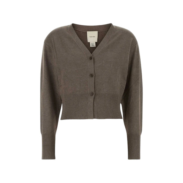 Calvin Klein Cardigan Cardigan Donna cropped a V XS A26-CALVIN KLEINLV044H307G-TS7-XS - Francavilla Moda