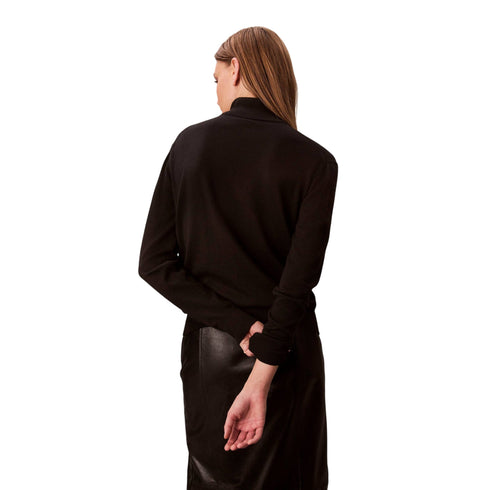 Calvin Klein Dolcevita Dolcevita Donna con Lana Merino XS - Francavilla Moda