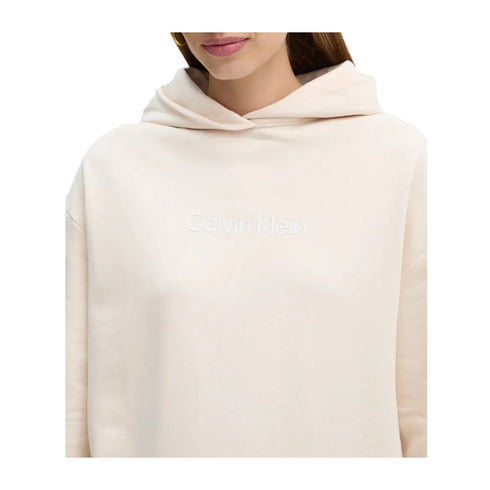 Calvin Klein Felpa con cappuccio Felpa Donna con cappuccio Hero Logo Beige P25 - CALVIN KLEINK205449 - PE0 - XS - Francavilla Moda