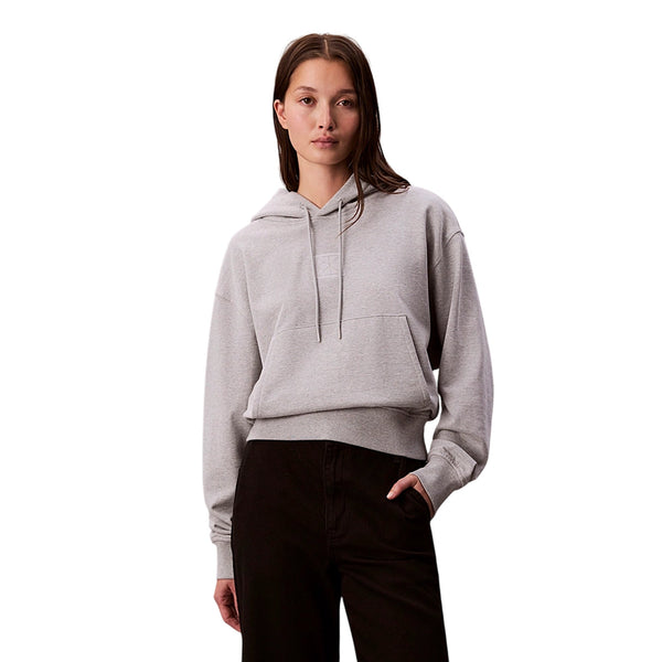 Calvin Klein Felpa con zip Felpa Donna con logo testurizzato XS - Francavilla Moda