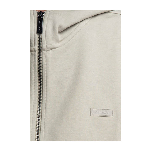 CALVIN KLEIN Felpa con zip Felpa Uomo con zip e logo Stone A24 - CALVIN KLEINK113088 - PC7 - S - Francavilla Moda