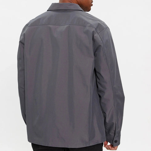 Calvin Klein Giacca overshirt Giacca Overshirt Uomo Cotton Nylon Grigio medio P24-CALVIN KLEINK109920-PCX-M - Francavilla Moda