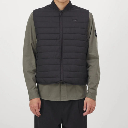Calvin Klein Gilet Gilet Uomo Packable Crinkle Nero - Francavilla Moda
