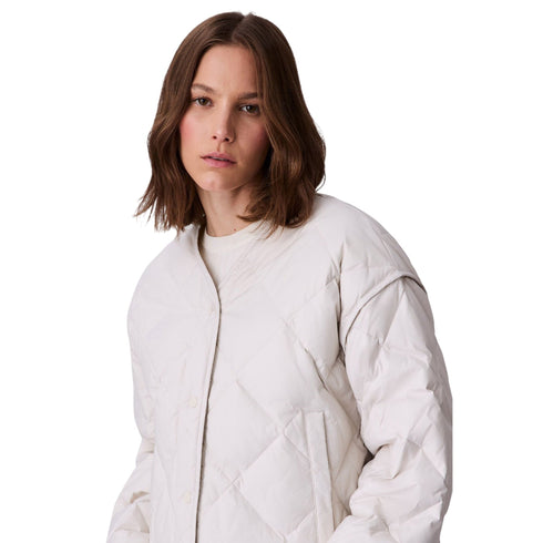 Calvin Klein Giacca leggera Giubbino Donna impunture a rombi XS - Francavilla Moda