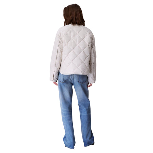 Calvin Klein Giacca leggera Giubbino Donna impunture a rombi XS - Francavilla Moda