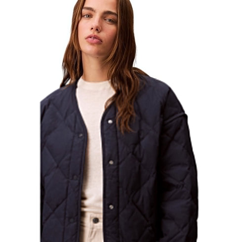 Calvin Klein Giacca leggera Giubbino Donna impunture a rombi XS A25 - CALVIN KLEINLV044C515G - CEF - XS - Francavilla Moda