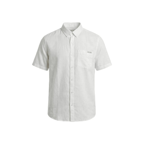 Calvin Klein Jeans Camicia CALVIN KLEIN JEANS Camicia Uomo Lino Lyocell Maniche Corte S P26-CALVIN KLEIN JEANSLV04RF120G-YAA-S - Francavilla Moda