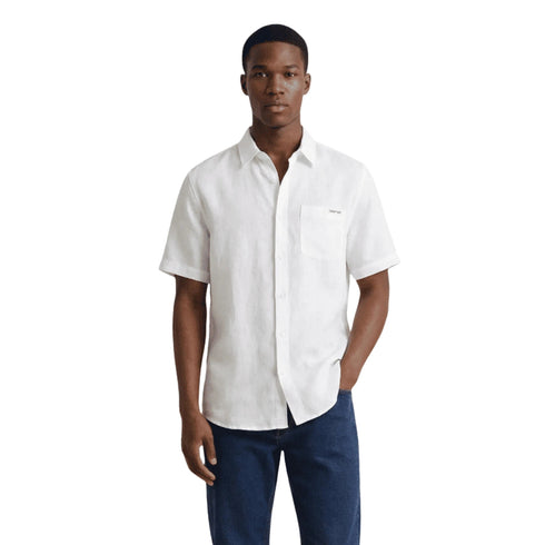 Calvin Klein Jeans Camicia CALVIN KLEIN JEANS Camicia Uomo Lino Lyocell Maniche Corte S P26-CALVIN KLEIN JEANSLV04RF120G-YAA-S - Francavilla Moda