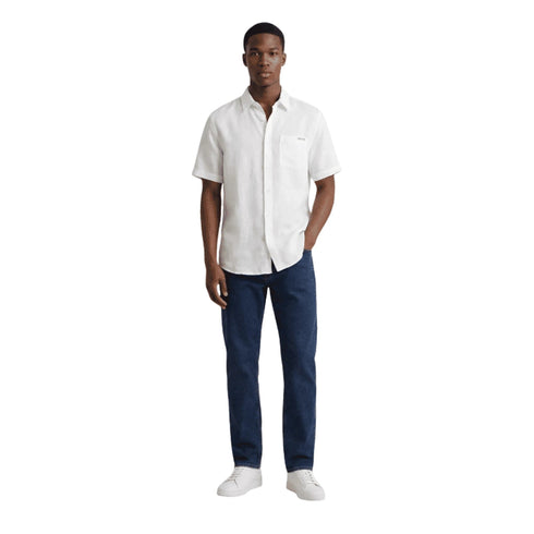 Calvin Klein Jeans Camicia CALVIN KLEIN JEANS Camicia Uomo Lino Lyocell Maniche Corte S P26-CALVIN KLEIN JEANSLV04RF120G-YAA-S - Francavilla Moda
