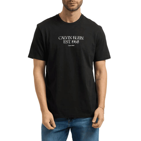 Calvin Klein Jeans T-shirt CALVIN KLEIN JEANS T-Shirt in Cotone S P26-CALVIN KLEIN JEANSLV14RF804G-UB1-S - Francavilla Moda