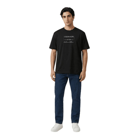 Calvin Klein Jeans T-Shirt CALVIN KLEIN JEANS T-Shirt Stampa Logo Cotone Uomo XS - Francavilla Moda