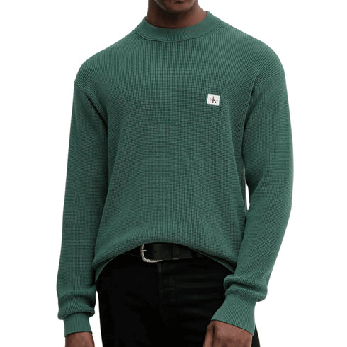 CALVIN KLEIN JEANS Maglia Calvin Klein - Maglia in cotone waffel XS A25-CALVIN KLEIN JEANSLV04RD313G-YNK-XS - Francavilla Moda