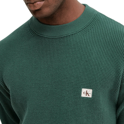 CALVIN KLEIN JEANS Maglia Calvin Klein - Maglia in cotone waffel XS A25-CALVIN KLEIN JEANSLV04RD313G-YNK-XS - Francavilla Moda