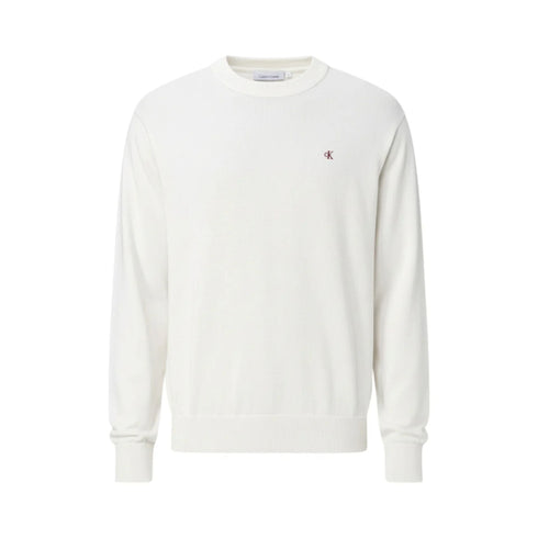 Calvin Klein Jeans Pullover Calvin Klein - Maglione con monogramma in cotone taglio relaxed S A25-CALVIN KLEIN JEANSLV04RC309G-YAS-S - Francavilla Moda