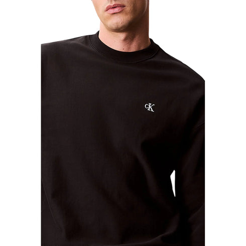 Calvin Klein Jeans Felpa girocollo Felpa dal taglio rilassato in pile di qualità XS - Francavilla Moda