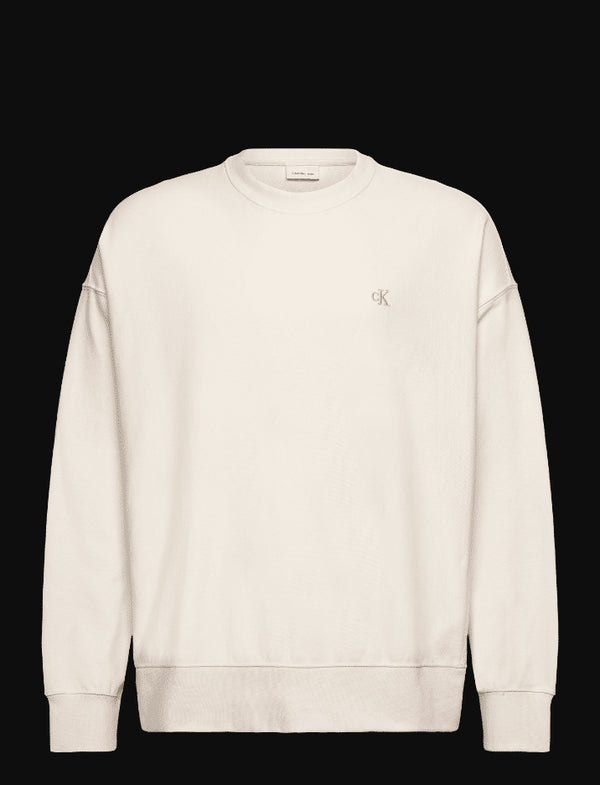 Calvin Klein Jeans Felpa girocollo Felpa dal taglio rilassato in pile di qualità XS A25-CALVIN KLEIN JEANSLV04RC277G-YAS-XS - Francavilla Moda