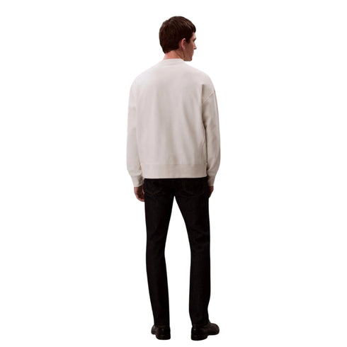 Calvin Klein Jeans Felpa girocollo Felpa dal taglio rilassato in pile di qualità XS A25-CALVIN KLEIN JEANSLV04RC277G-YAS-XS - Francavilla Moda