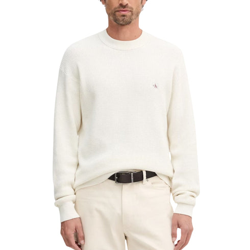 Calvin Klein Jeans Girocollo Maglione girocollo Uomo a losanghe S P26-CALVIN KLEIN JEANSLV04RD313G-YAS-S - Francavilla Moda