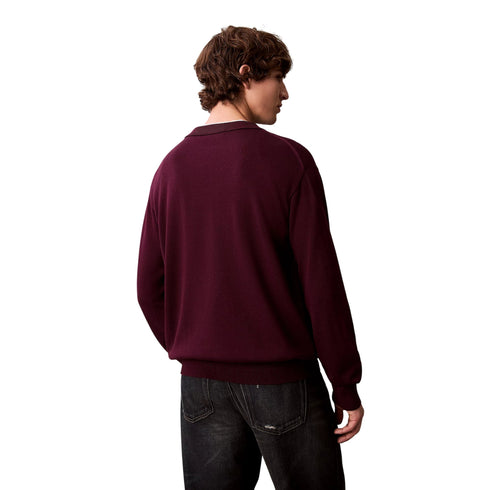Calvin Klein Jeans Girocollo Maglione girocollo Uomo in cotone relaxed S P26-CALVIN KLEIN JEANSLV04RC309G-CEF-S - Francavilla Moda