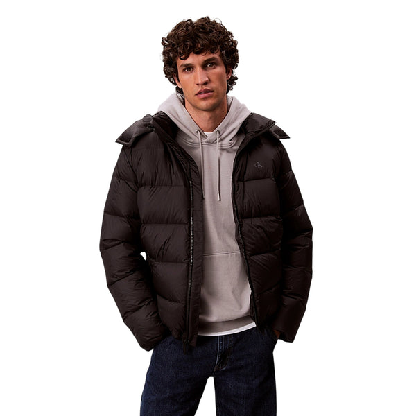 Calvin Klein Jeans Piumino corto Piumino Uomo con cappuccio rimovibile S - Francavilla Moda