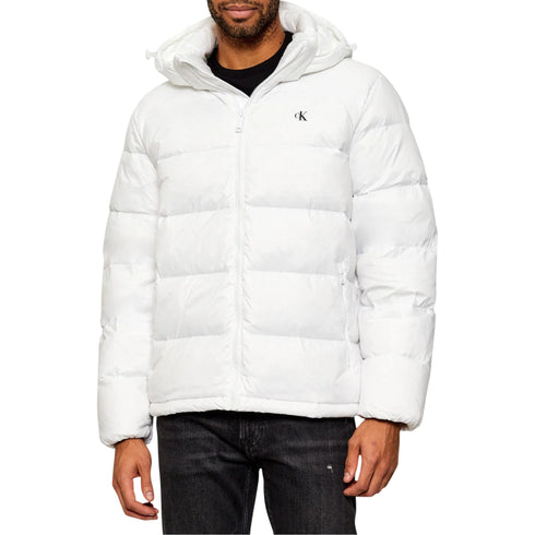 Calvin Klein Jeans Piumino corto Piumino Uomo con cappuccio rimovibile S A25-CALVIN KLEIN JEANSLV04RC518G-YAF-S - Francavilla Moda