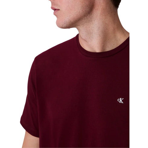 Calvin Klein Jeans T-shirt T-Shirt Ss Smooth Cttn Solid Uomo S A25-CALVIN KLEIN JEANSLV040HM265-VLP-S - Francavilla Moda